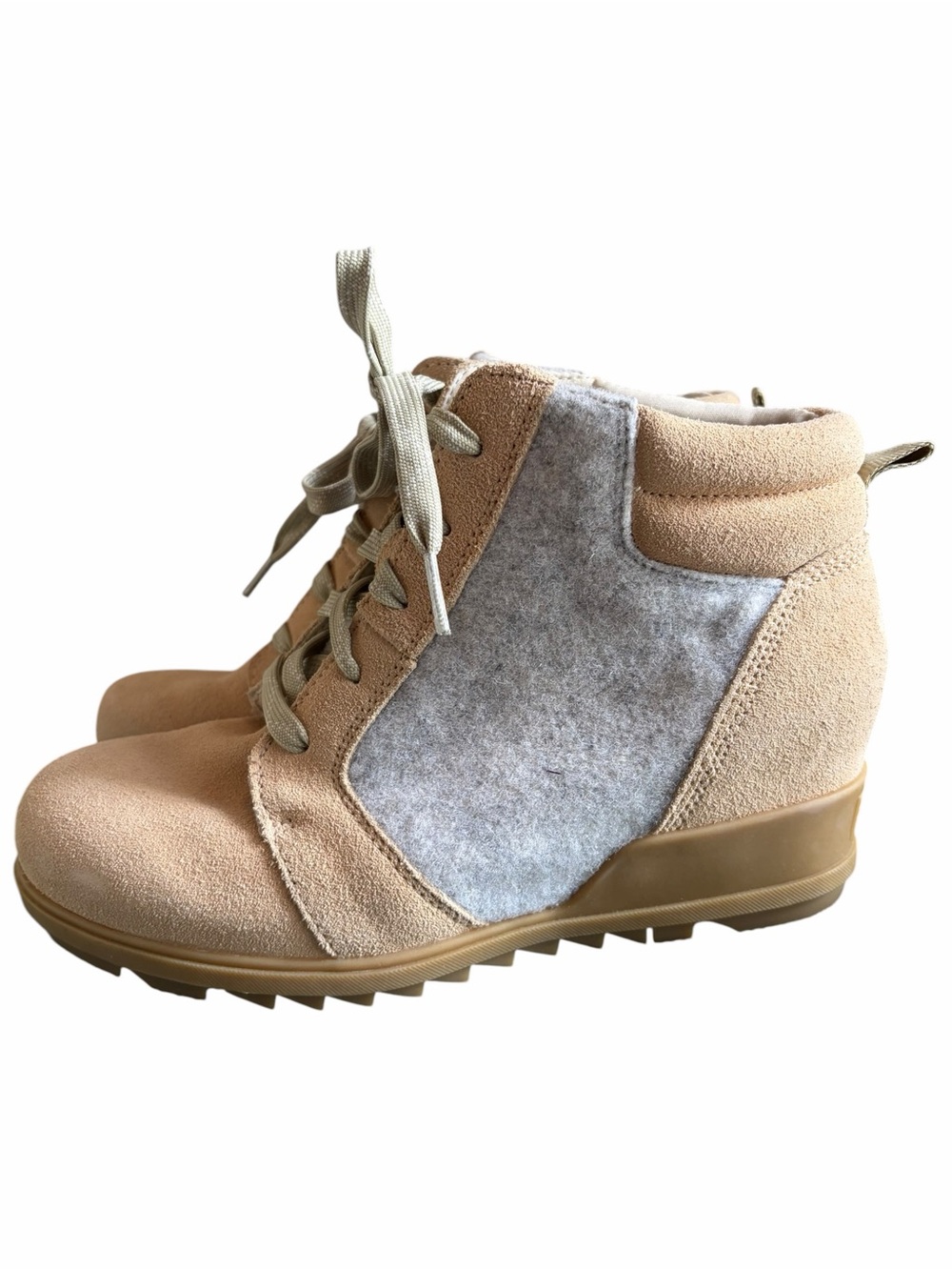 Sorel Evie Ankle Boots Ceramic / Neutral - Picture 2 of 8